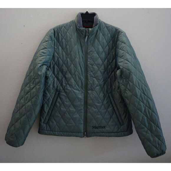 Marmot E1025-4 Women's Sz M Green Primaloft Calen Puffer Jacket - Picture 1 of 12